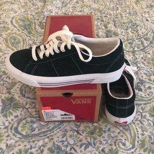 EUC Vans Sid size 8 dark green